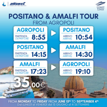 Positano e Amalfi da Agropoli